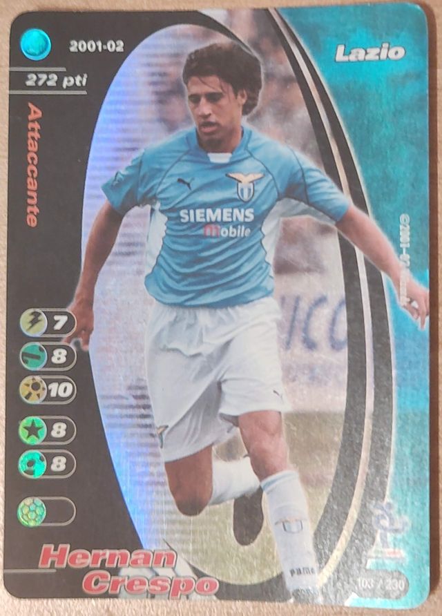 Football Champions Nesta Foil Near Mint 2001-02
