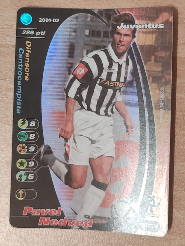 Football Champions Nesta Foil Near Mint 2001-02