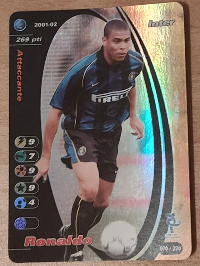 Football Champions Nesta Foil Near Mint 2001-02