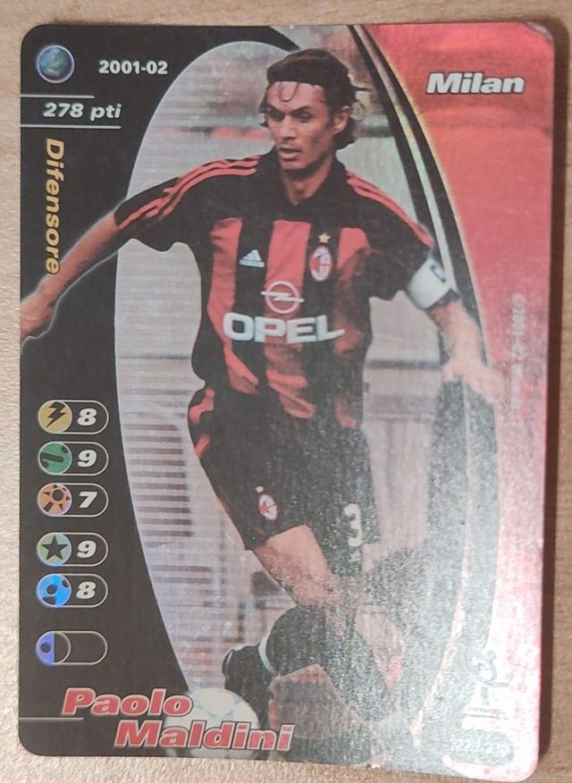 Football Champions Nesta Foil Near Mint 2001-02