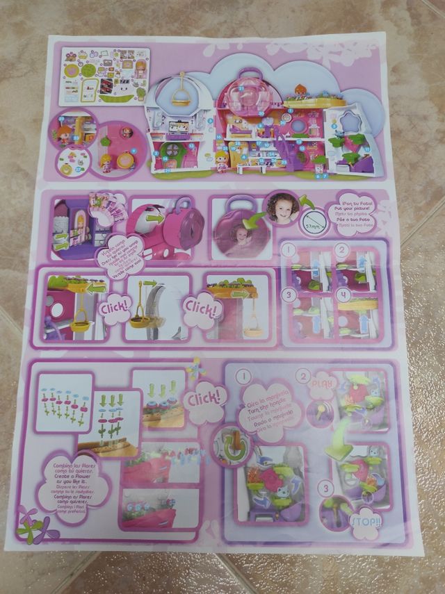 Casa de las flores de Pin y Pon