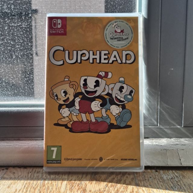 Cuphead + DLC + Manual (Switch)