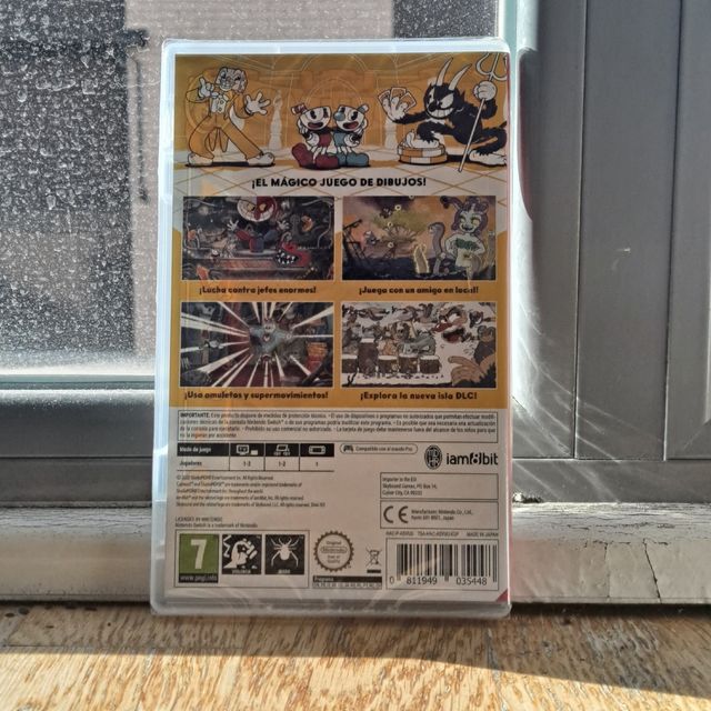 Cuphead + DLC + Manual (Switch)