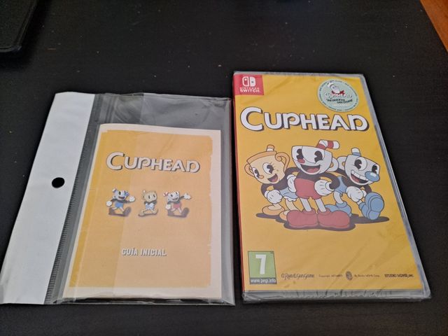Cuphead + DLC + Manual (Switch)