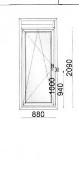 Ventanas/puertas balconeras y fijo aluminio marron