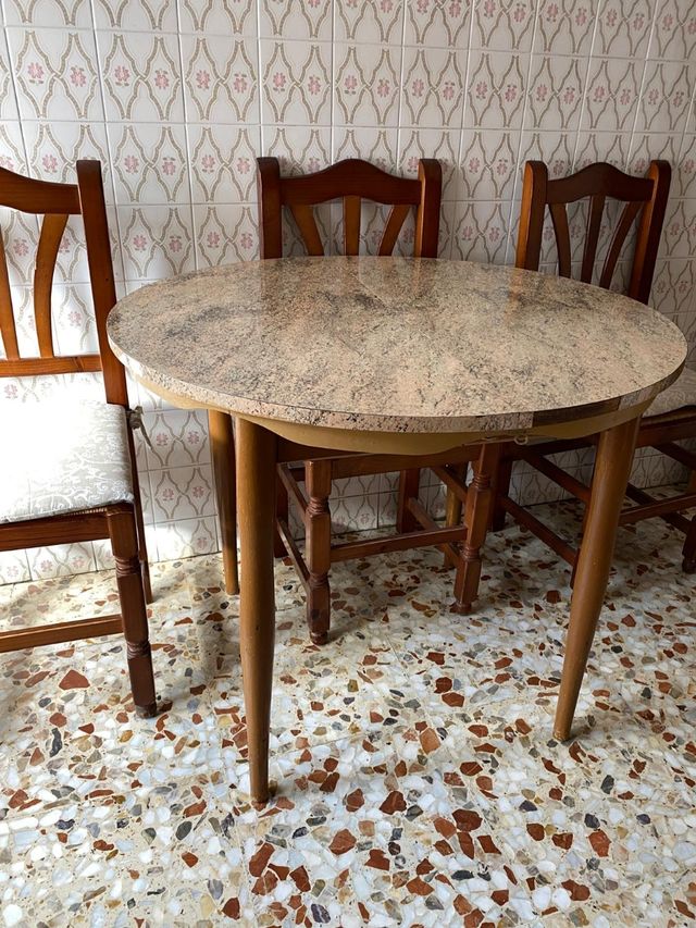 Mesa extensible cocina-comedor