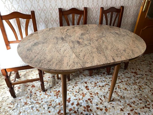 Mesa extensible cocina-comedor