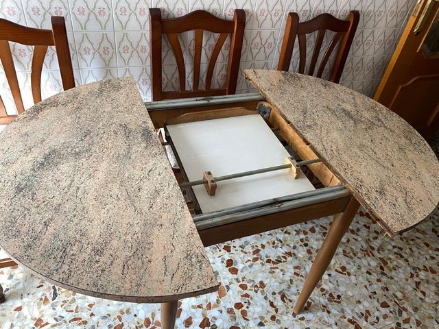 Mesa extensible cocina-comedor