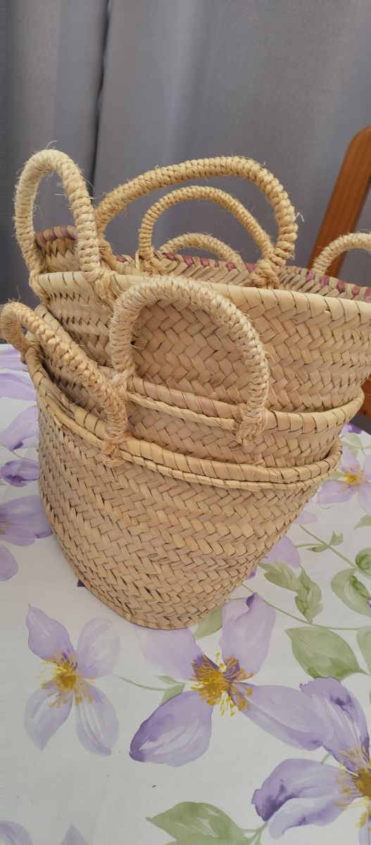 Capazos pascueros y decoración