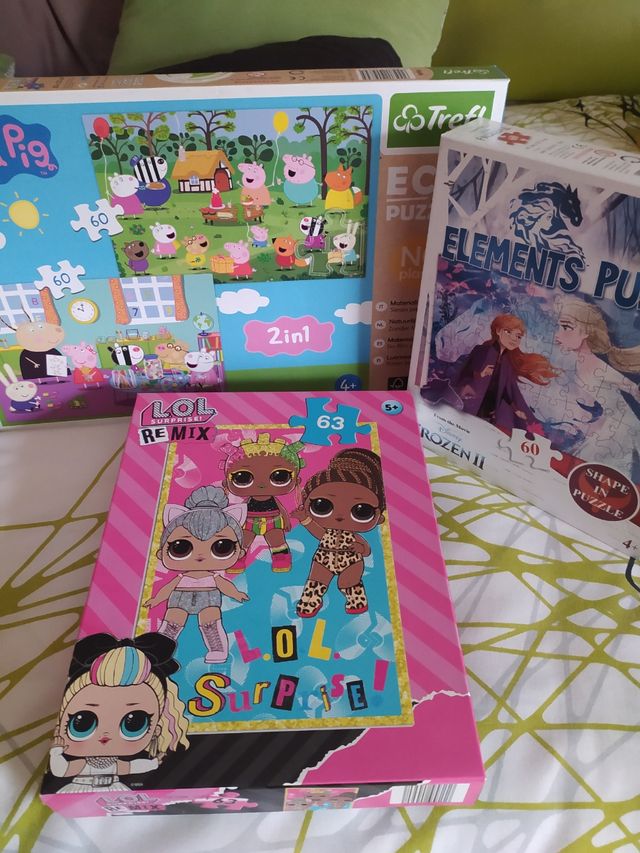 Lote 3 puzzles