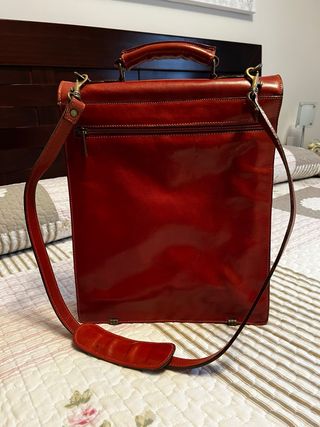 Bolso de auténtico cuero 