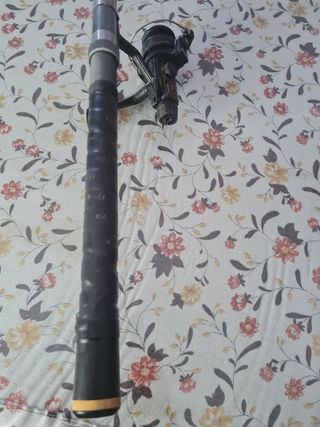 Caña de pescar y carrete Silstar