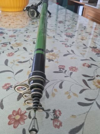 Caña de pescar y carrete Silstar