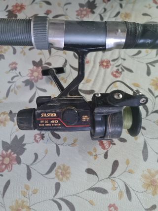 Caña de pescar y carrete Silstar