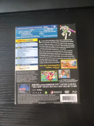 BLU RAY  Y DVD IMPECABLE