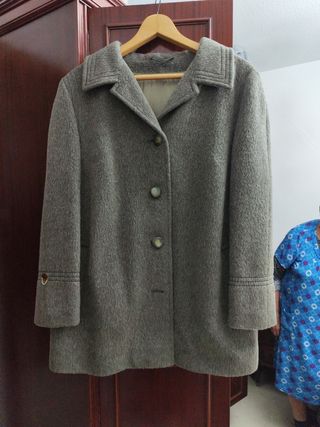 Abrigo de alpaca/lana