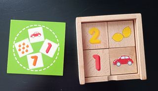 5 Puzzles madera