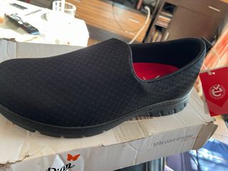 Zapatos trabajo tela Dian Negro 