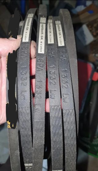 Correas trapezoidales motoventilador