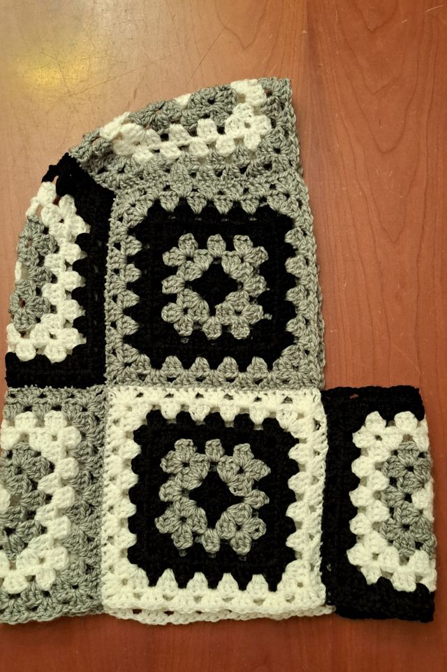 Balaclava crochet in lana