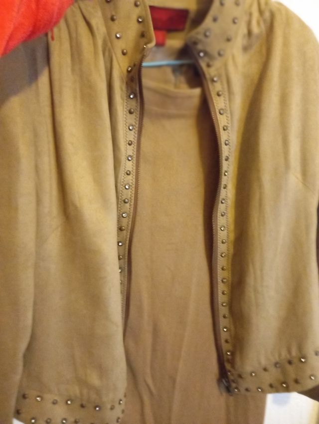 Conjunto vestido y chaqueta Zara