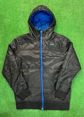 Chaqueta ADIDAS acolchada negra con capucha M