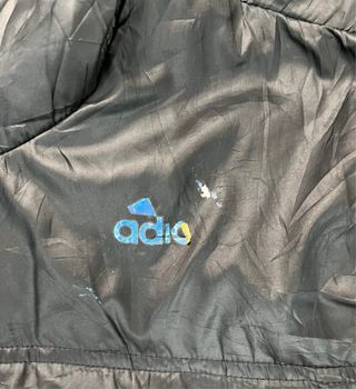 Chaqueta ADIDAS acolchada negra con capucha M