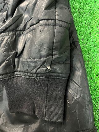 Chaqueta ADIDAS acolchada negra con capucha M