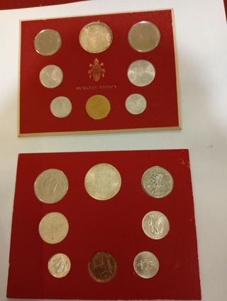 Monete Papali commemorative città del vaticano vat