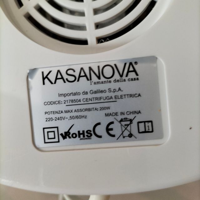 Centrifuga elettrica