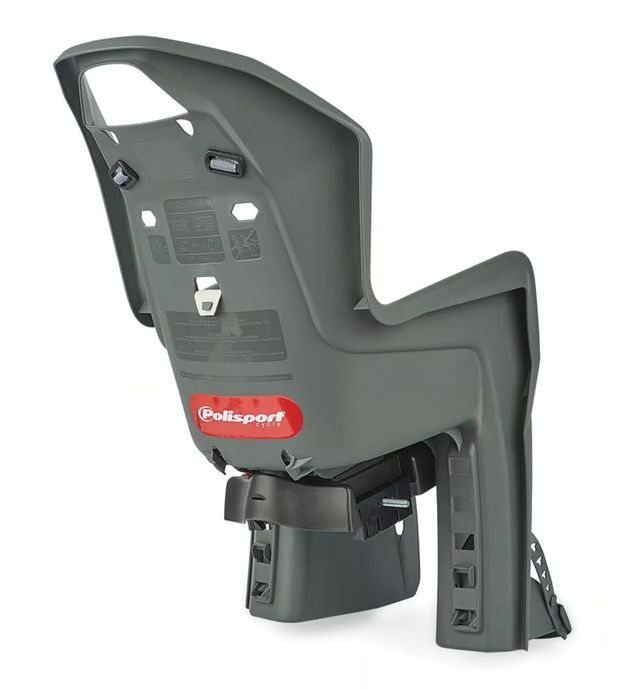 Asiento de bicicleta para niños trasera. Polisport