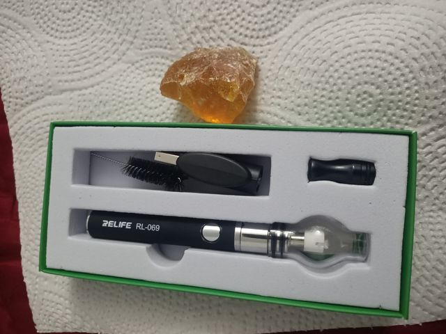 atomizador de resina