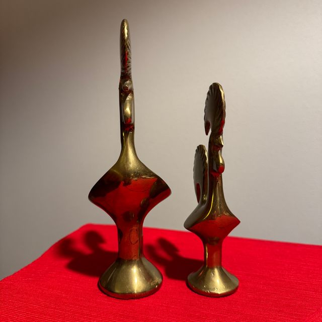 Gallos de bronce de Portugal antiguos