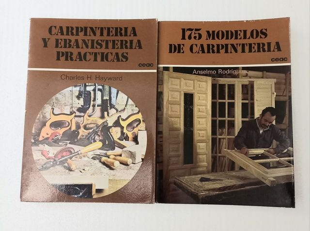 Lote de libros de Carpintería.