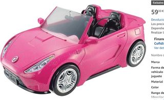 BARBIE COCHE DESCAPOTABLE DE MUÑECAS
