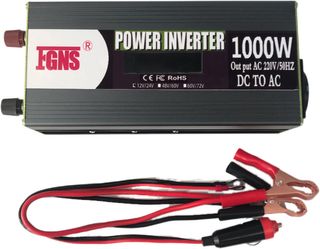 Inversor de Corriente DC/AC 1000W Convertidor 12V/