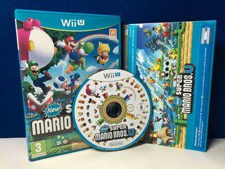 New Super Mario Bros. U Wii U COMPLETO PAL España