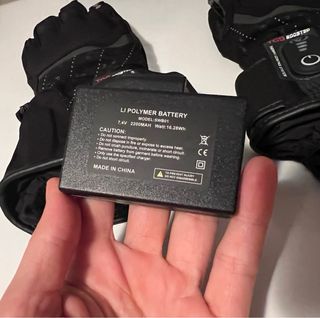 Guantes moto con calefacción talla XS