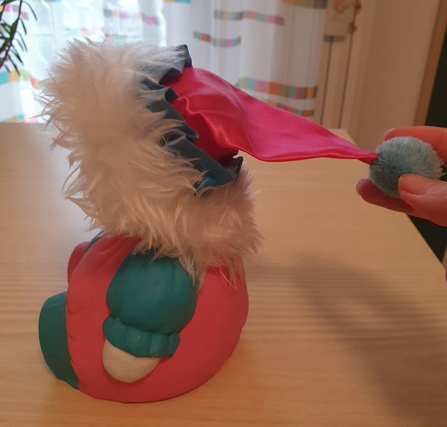 Salvadanaio a forma di pagliaccio