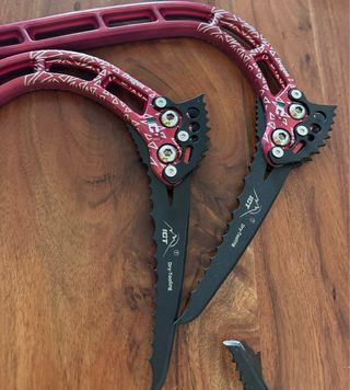 Utensili a secco per piolets, utensili a secco per arrampicata ICT