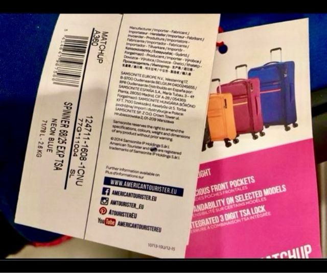 Maleta mediana American Tourister sin estrenar