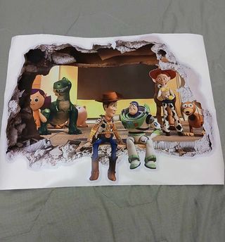 Adesivo da parete divertente di Toy Story