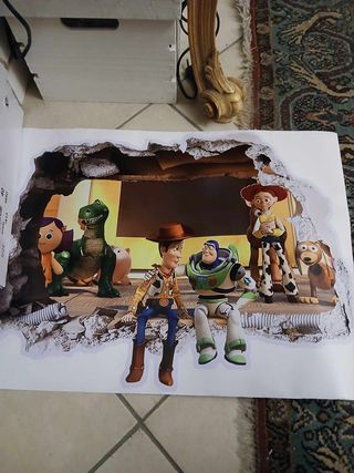 Adesivo da parete divertente di Toy Story