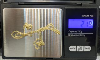 Cadena Bilbaina Oro 18K, 2,19gr