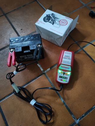 Cargador batería HONDA optimates 3+
