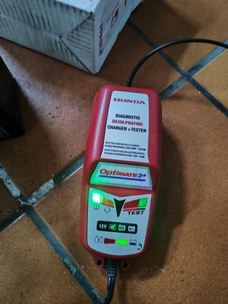 Cargador batería HONDA optimates 3+