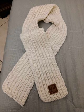2 Pezzi Sciarpa Lavorata A Maglia per bambini
