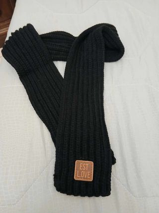 2 Pezzi Sciarpa Lavorata A Maglia per bambini