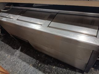 Botellero acero inox. 150. 3 puertas