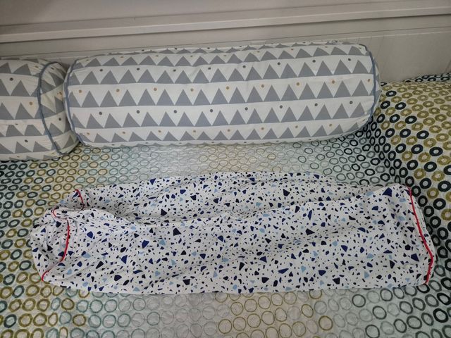 Fundas cojines cilíndricos